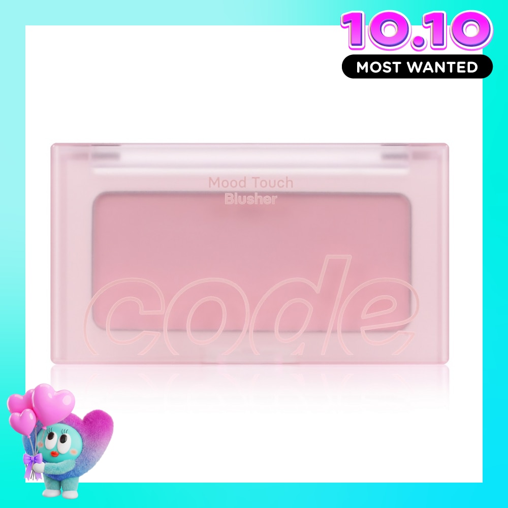 Phấn Má Hồng Code Glokolor Mood Touch Blusher 3.5g .#05 Cotton Berry