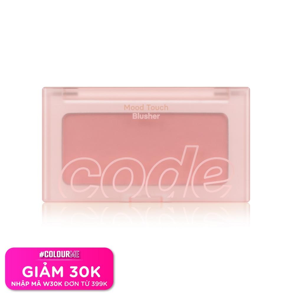 CODE GLOKOLOR Mood Touch Blusher 3.5g .#06 Chiffon Rose