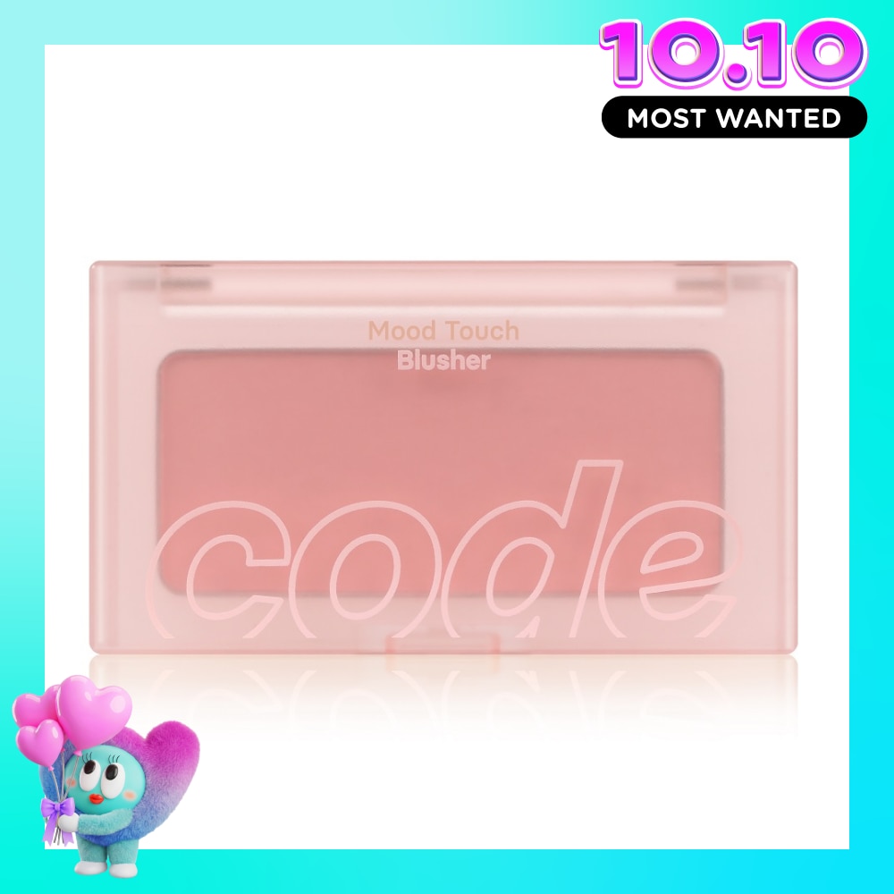 Phấn Má Hồng Code Glokolor Mood Touch Blusher 3.5g .#06 Chiffon Rose