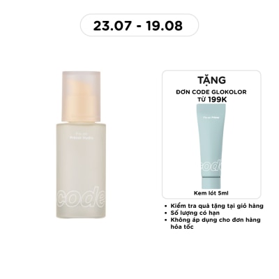 CODE GLOKOLOR - Kem Lót Dưỡng Ẩm Code Glokolor Fix-On Primer Hydro 30ml image
