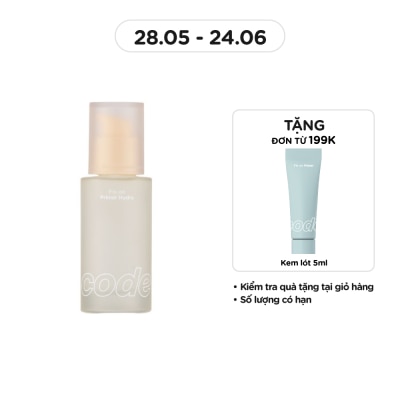 CODE GLOKOLOR - Kem Lót Dưỡng Ẩm Code Glokolor Fix-On Primer Hydro 30ml