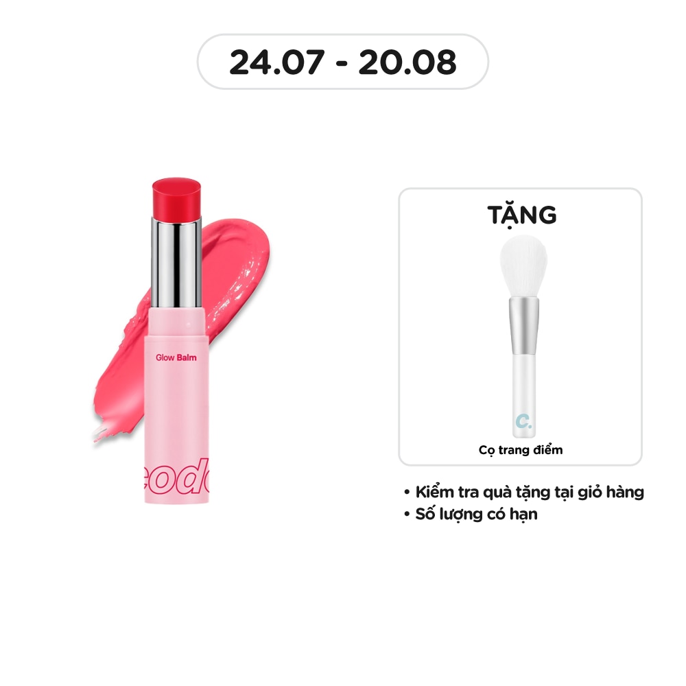 CODE GLOKOLOR Son Dưỡng Có Màu Code Glokolor Glow Balm 5g .#01 Flush Pink