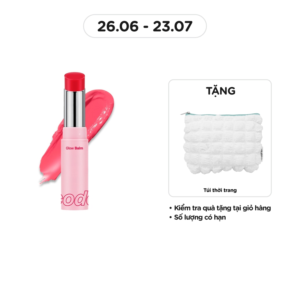 Glow Balm 5g .#01 Flush Pink