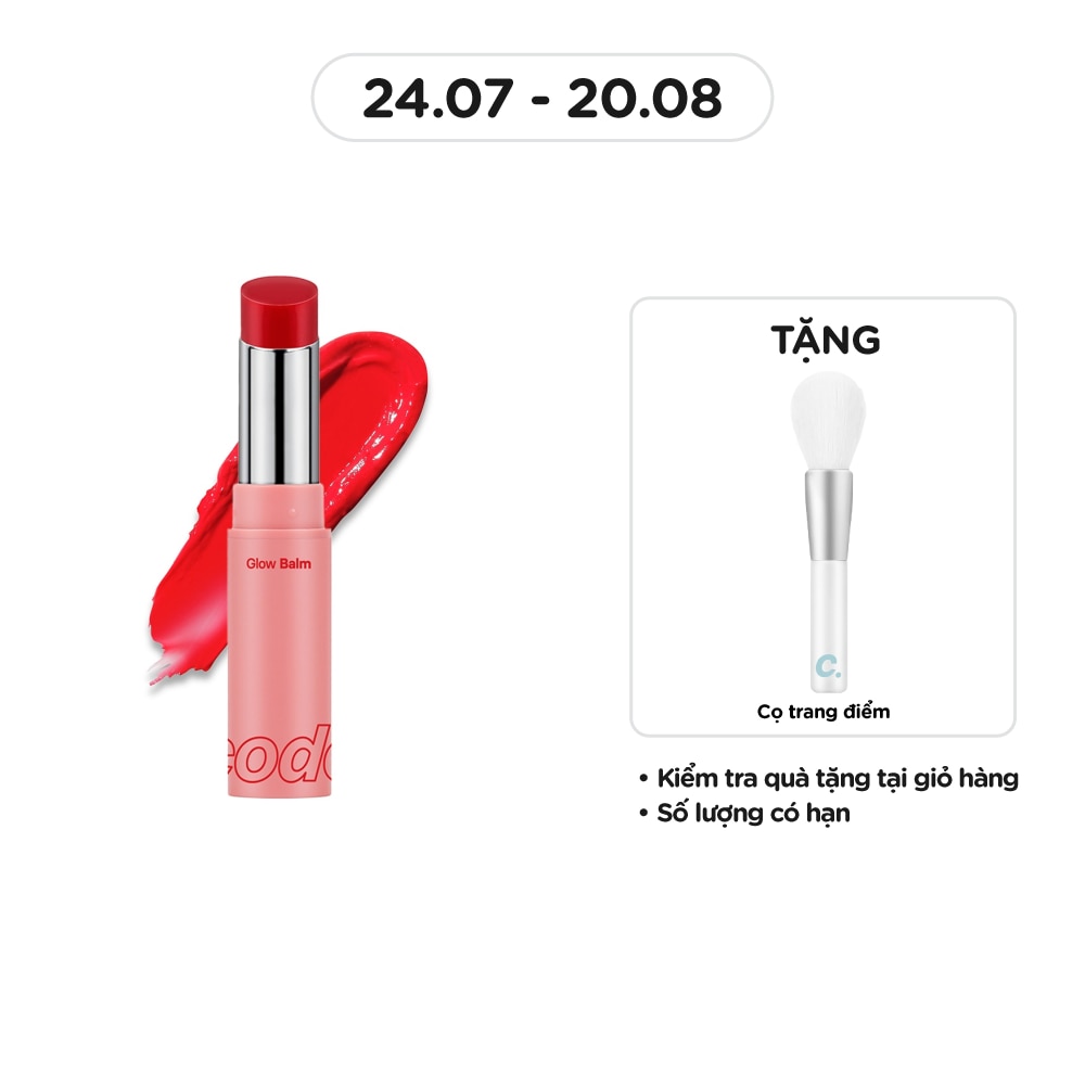 CODE GLOKOLOR Son Dưỡng Có Màu Code Glokolor Glow Balm 5g .#02 Pure Red