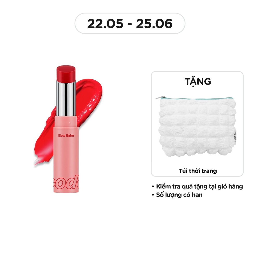 CODE GLOKOLOR Glow Balm 5g .#02 Pure Red