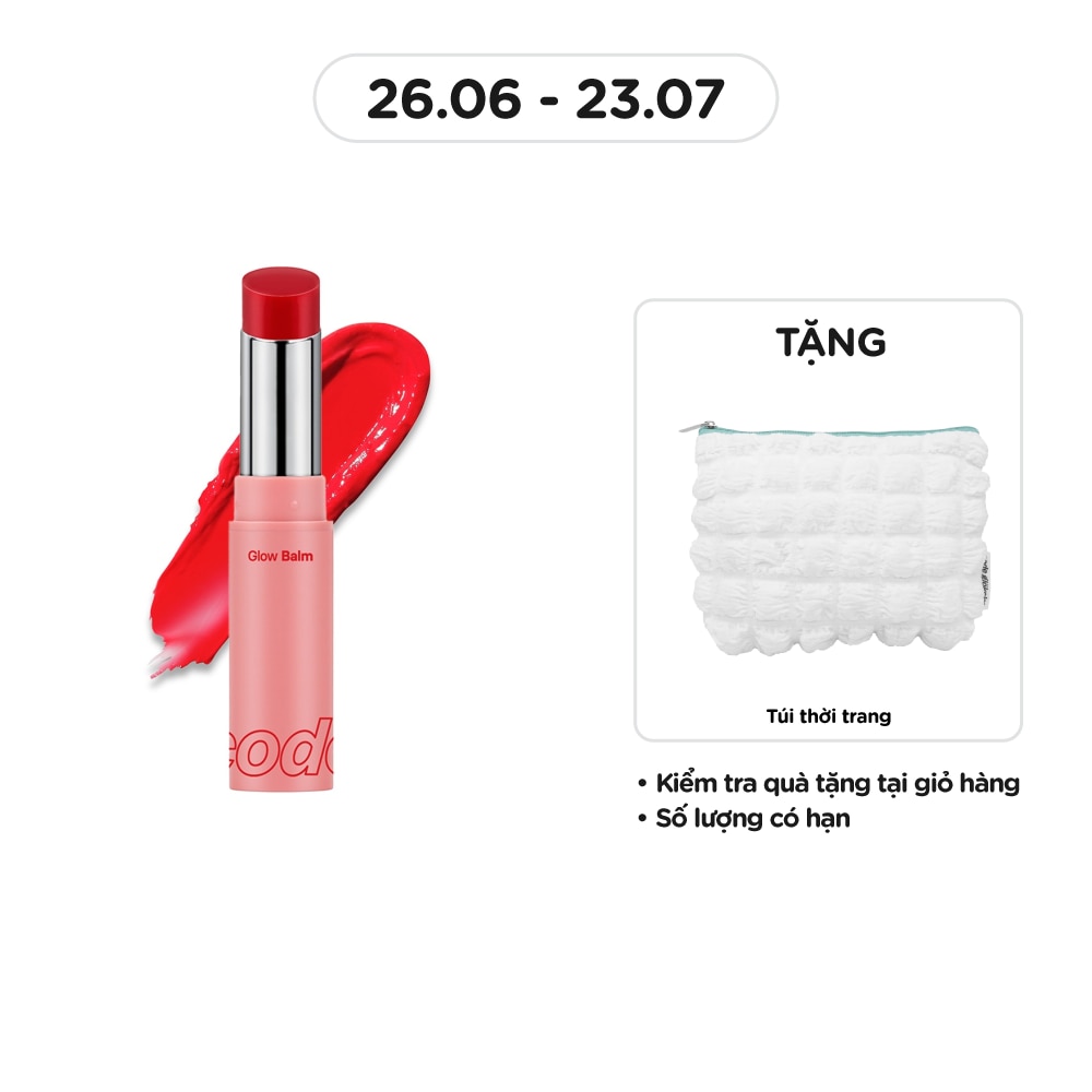 Son Dưỡng Có Màu Code Glokolor Glow Balm 5g .#02 Pure Red