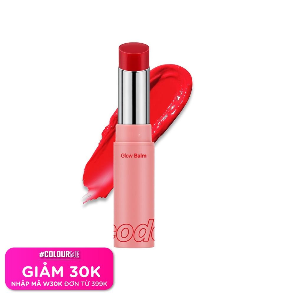 CODE GLOKOLOR Glow Balm 5g .#02 Pure Red