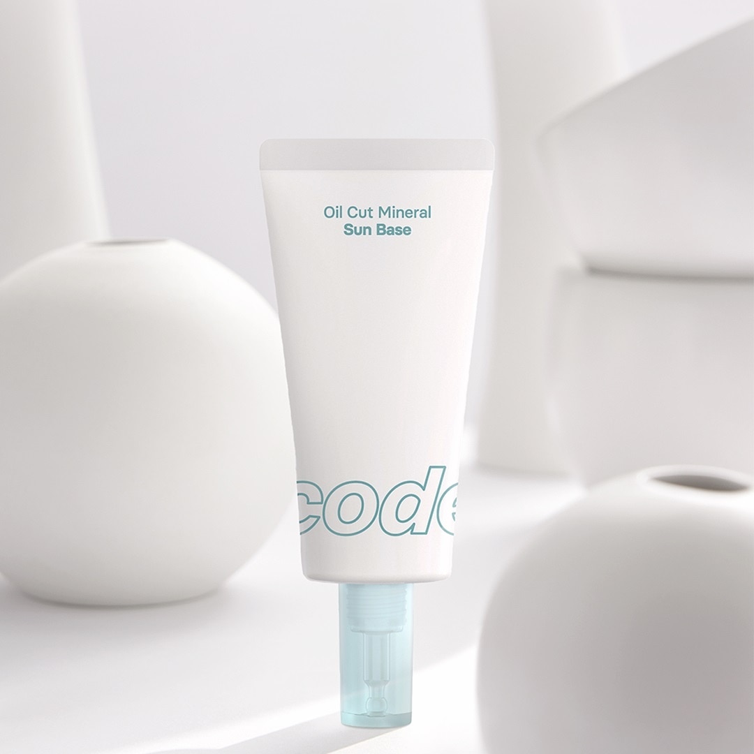 Kem Lót Code Glokolor Oil Cut Mineral Sun Base SPF50+ PA+++ 35ml