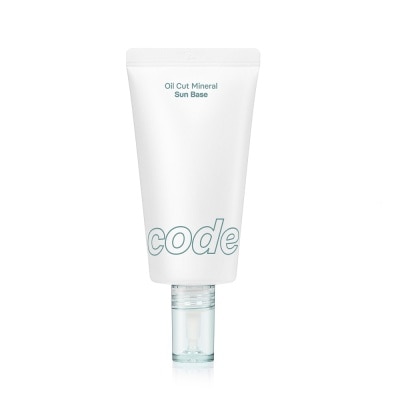 CODE GLOKOLOR Kem Lót Code Glokolor Oil Cut Mineral Sun Base SPF50+ PA+++ 35ml