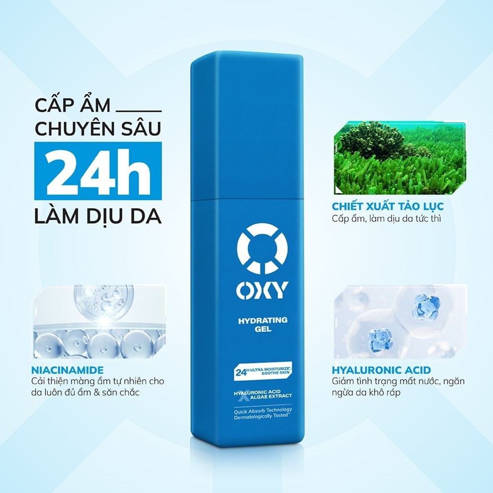 Gel Dưỡng Ẩm Oxy Hydrating Gel 50g