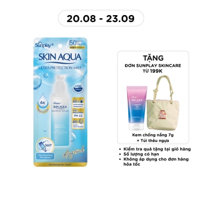 SUNPLAY - Xịt Chống Nắng Sunplay Skin Aqua Ultra Protection Mist SPF50+/PA++++ 60ml image