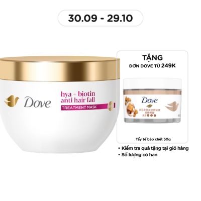 DOVE Hya + Biotin Anti Hair Fall Treatment Mask 300ml