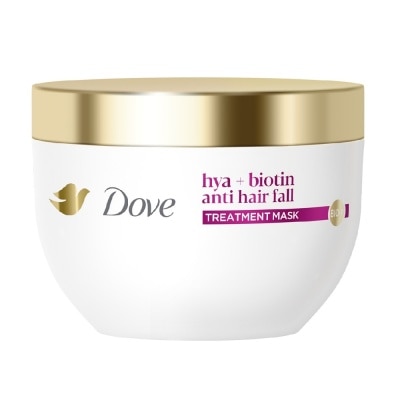 DOVE Kem Ủ Tóc Dove Ngăn Gãy Rụng Hya + Biotin Anti Hair Fall Treatment Mask 300ml