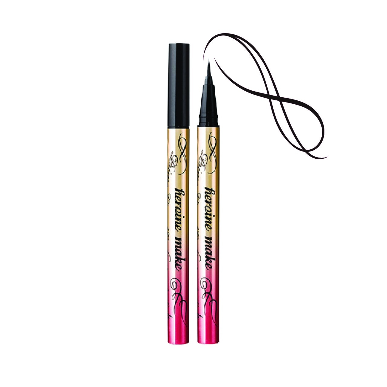 KISSME Bút Kẻ Mắt Nước KISSME Heroine Make Prime Liquid Eyeliner Rich Keep 0.4ml .#01 Đen