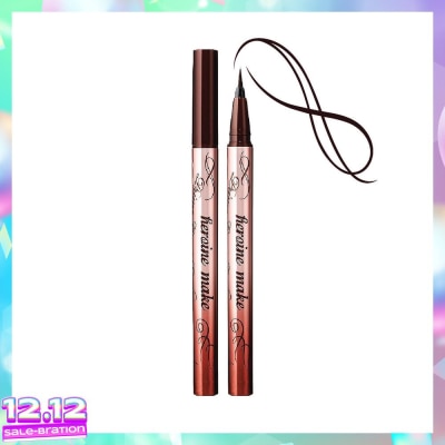 KISSME Heroine Make Prime Liquid Eyeliner Rich Keep 0.4ml .#03 Brown