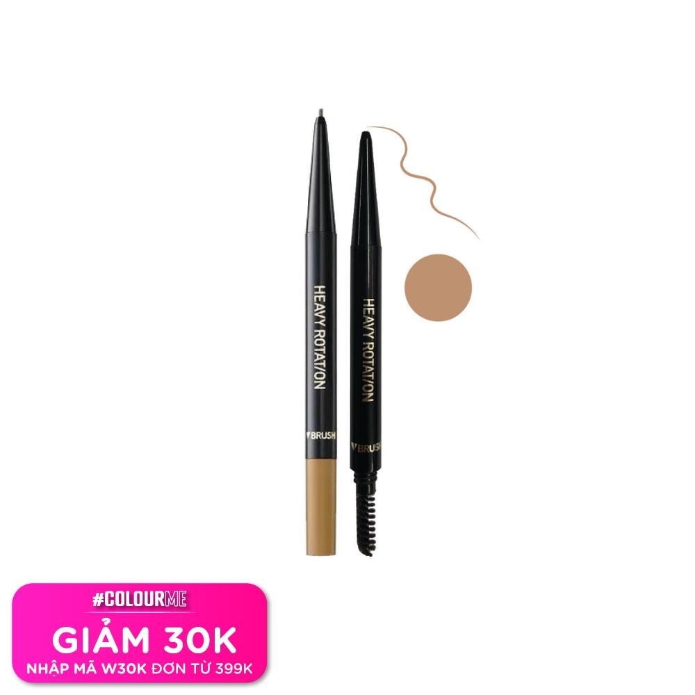 KISSME Bút Sáp Kẻ Chân Mày KISSME Heavy Rotation Eyebrow Pencil 0.09g .#03 Nâu Tro