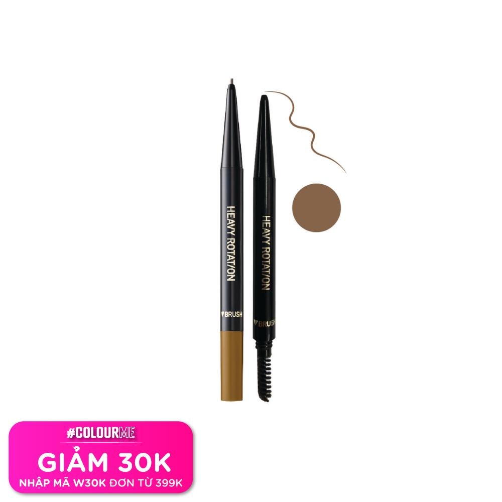 KISSME Bút Sáp Kẻ Chân Mày KISSME Heavy Rotation Eyebrow Pencil 0.09g .#04 Nâu Tự Nhiên