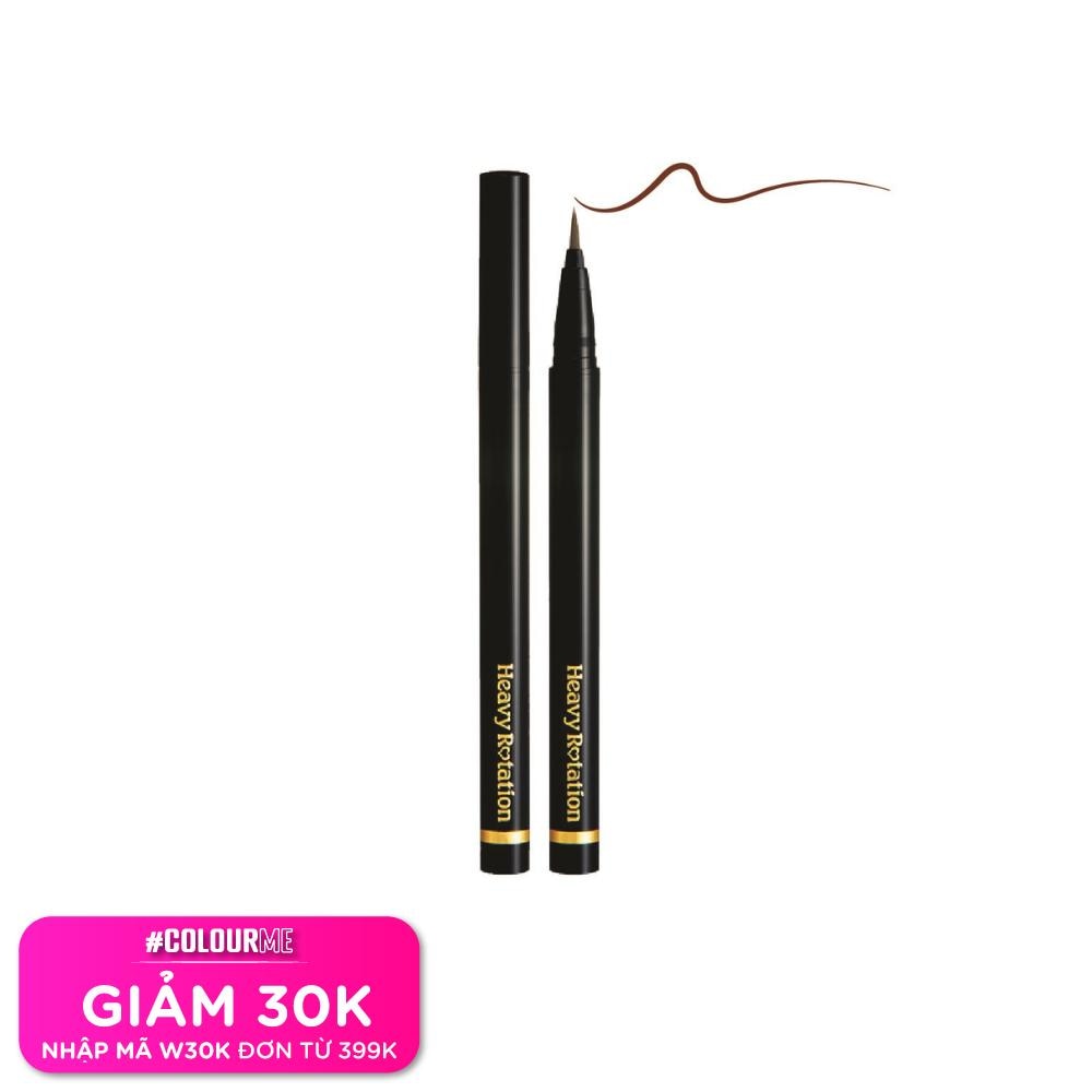 KISSME Bút Nước Kẻ Lông Mày KISSME Heavy Rotation Tint Liquid Eyebrow 0.4ml .#02 Nâu Đen