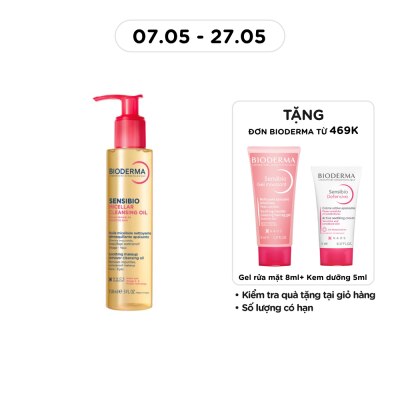 BIODERMA - Dầu Tẩy Trang Bioderma Sensibio Micellar Cleansing Oil 150ml