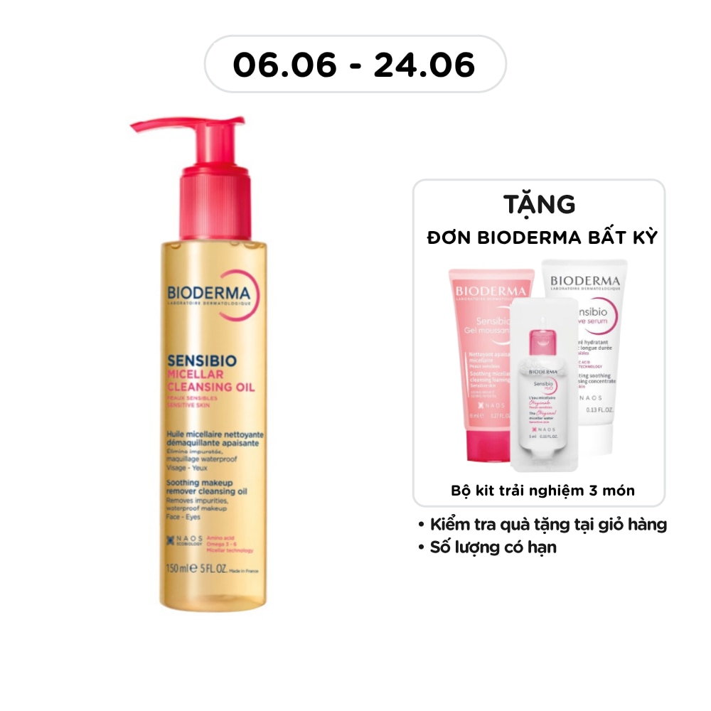Sensibio Micellar Cleansing Oil 150ml