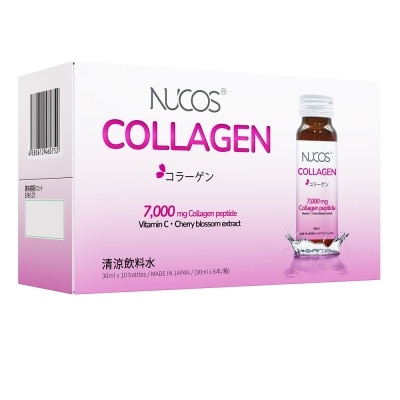 NUCOS Thực Phẩm Bổ Sung Nước Uống Nucos Collagen 30mlx10pcs