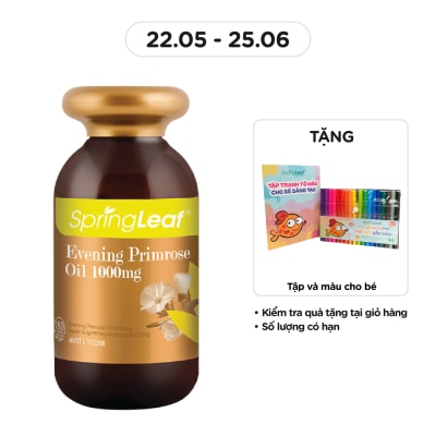 SPRING LEAF Evening Primrose Oil 1000Mg 180 Capsules