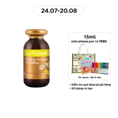 SPRING LEAF Evening Primrose Oil 1000Mg 180 Capsules