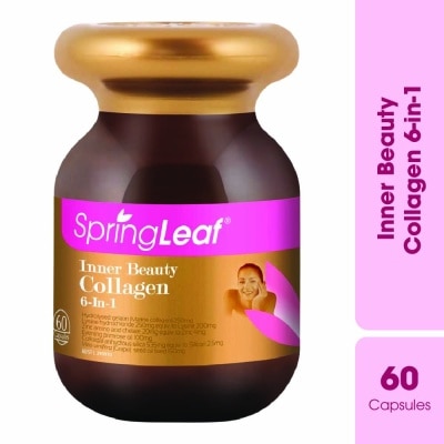 SPRING LEAF Inner Beauty Collagen 6-In-1 60 Capsules