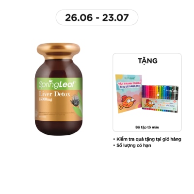 SPRING LEAF Liver Detox 15000Mg 120 Capsules