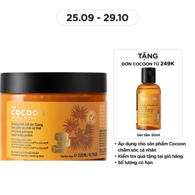 COCOON Tẩy Da Chết Cocoon Đường Thốt Nốt An Giang 200ml