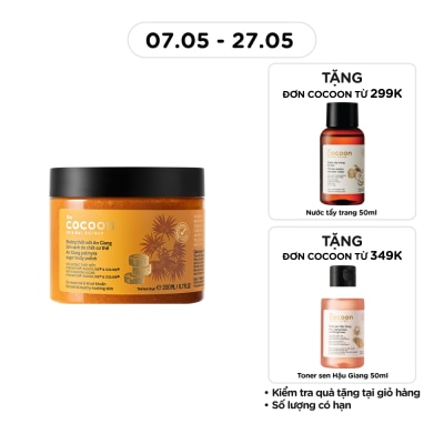 COCOON - Tẩy Da Chết Cocoon Đường Thốt Nốt An Giang 200ml