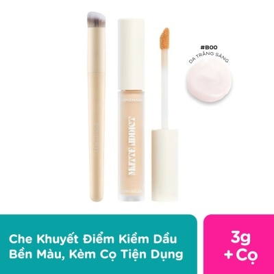 LEMONADE Combo Che Khuyết Điểm Lemonade Kèm Cọ B00