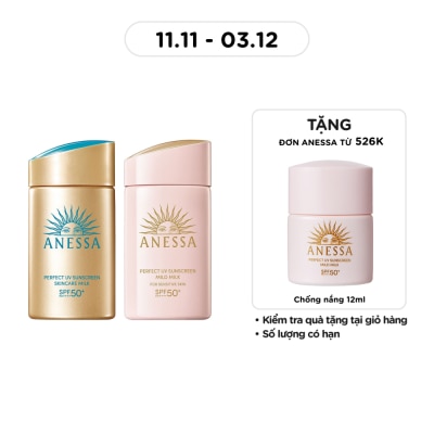 ANESSA Combo Sữa Chống Nắng Anessa 60ml x 2