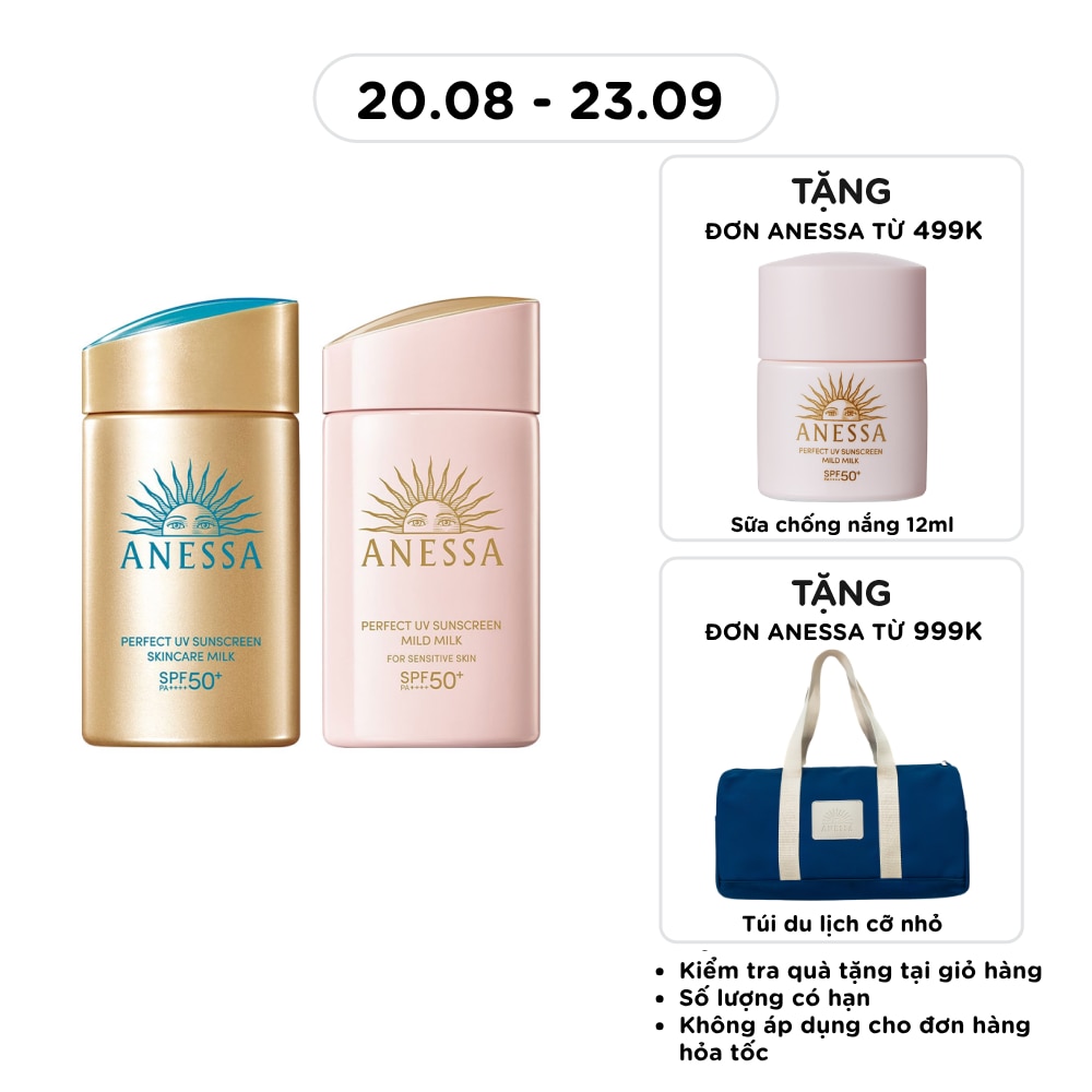 Combo Sữa Chống Nắng Anessa 60ml x 2 image
