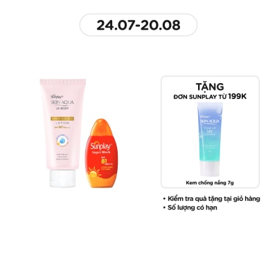 SUNPLAY Combo Sunplay 2 Chống Nắng Toàn Diện