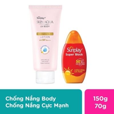 SUNPLAY Combo Sunplay 2 Chống Nắng Toàn Diện