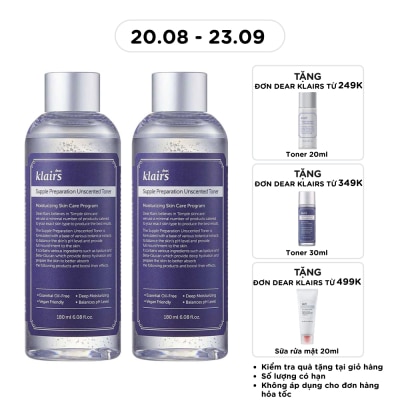 DEAR KLAIRS - Combo Dear Klairs 2 Toner 180ml image