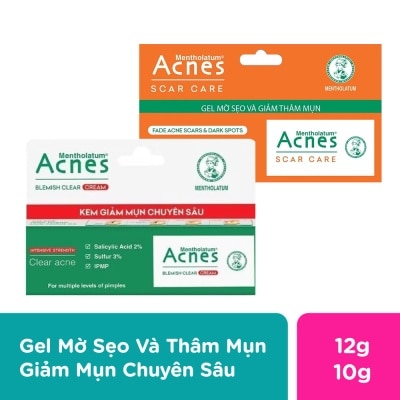 ACNES Combo Acnes Sản Phẩm Mờ Vết Thâm Và Liền Sẹo