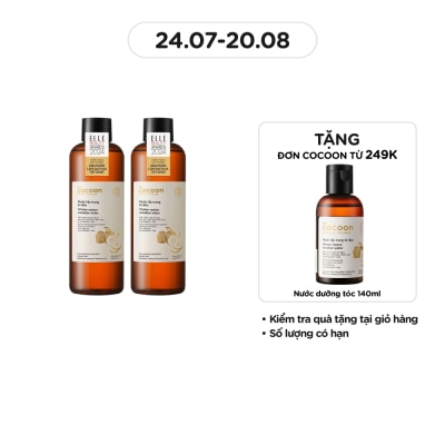 COCOON Combo Cocoon 2 Nước Tẩy Trang Bí Đao 500ml