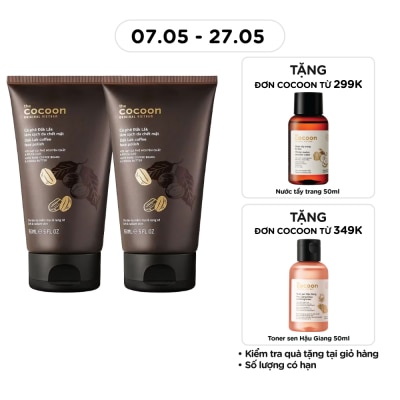 COCOON - Combo Cocoon Face Polish Dak Lak Coffee 150ml x2