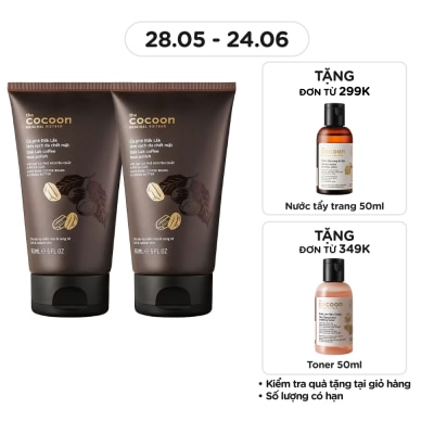 COCOON - Combo Cocoon Face Polish Dak Lak Coffee 150ml x2