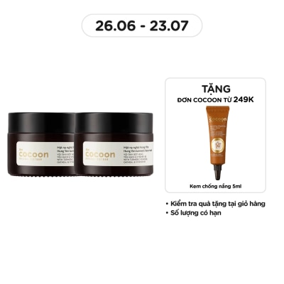 COCOON Combo Mặt Nạ Nghệ Hưng Yên Cocoon Turmeric Face Mask Giúp Da Rạng Rỡ & Mịn Màng 30ml x 2