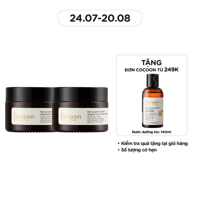 COCOON Combo Mặt Nạ Nghệ Hưng Yên Cocoon Turmeric Face Mask Giúp Da Rạng Rỡ & Mịn Màng 30ml x 2