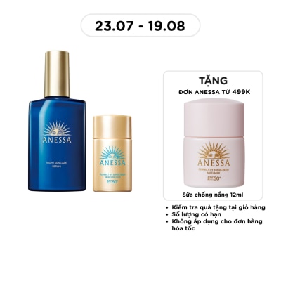 ANESSA - Combo Anessa Serum Dưỡng Da Và Phục Hồi Da Sau Nắng + Sữa Chống Nắng SPF50+ image
