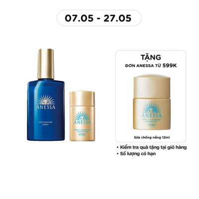 ANESSA - Combo Anessa Serum Dưỡng Da Và Phục Hồi Da Sau Nắng + Sữa Chống Nắng SPF50+