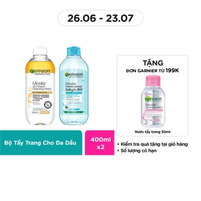 GARNIER Combo Garnier Micellar Oil & Salicylic Bha 400ml