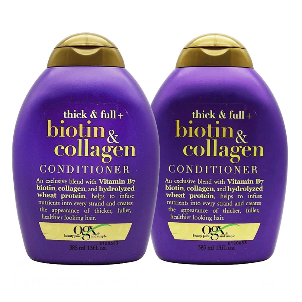 Shampoo Thick & Full + Biotin & Collagen 385mlOGX Conditioner Thick Full Biotin Collagen 385ml