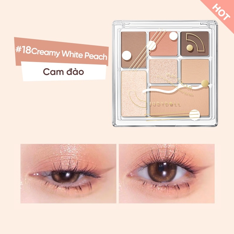 Phấn Mắt Judydoll All-In-One Palette For Your Full Face 8.5g .#18