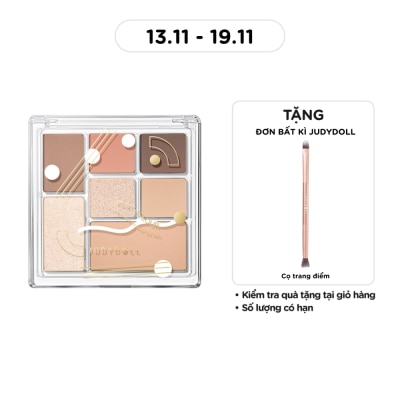 JUDYDOLL Phấn Mắt Judydoll All-In-One Palette For Your Full Face 8.5g .#18