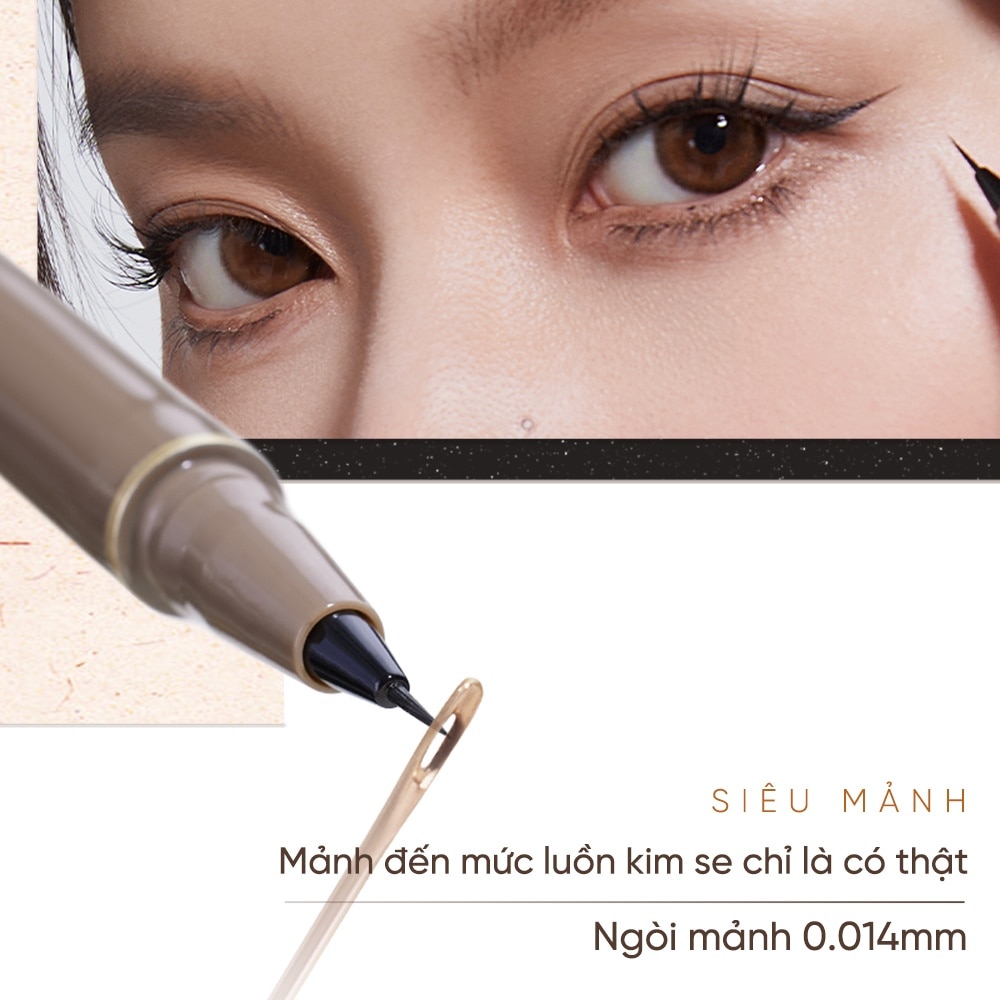 Bút Kẻ Mắt Nước Judydoll Slim Liquid 0.4g .#01 Black